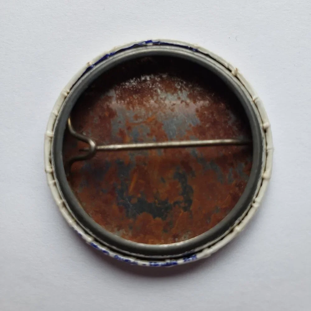Police Protect People Pinback Button Pin - Picture 2 of 2